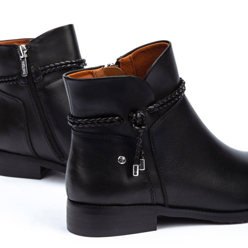 Women's Pikolinos ROYAL Ankle Boots Black | NZ T871A03